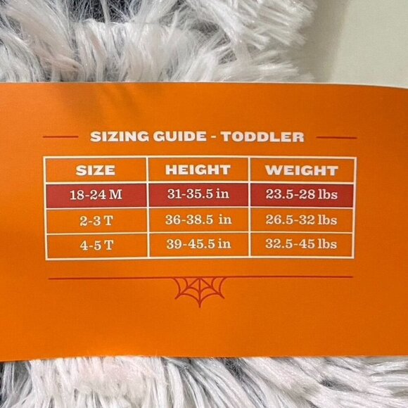 Target Baby Spider Halloween Plush Costume Jumpsuit 18-24M Hyde & EEK! Boutique™ - Picture 7 of 11